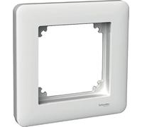 Schneider Electric Cadre Exxact Primo, blanc, emballé en vrac - Convient pour Wiser Exxact 1 et 2 voies