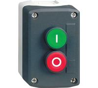 Schneider Electric CAJA 2 PULS.VERDE ROJO I O Bouton-poussoir Gris ON-OFF