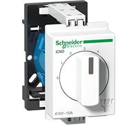 Schneider Electric CMD 10A 415V CA Rotatif Noir