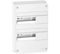 Schneider Electric Coffret de Distribution/Saillie Blanc 2 Rangées 26 modules R9H13402
