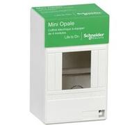 Schneider - Coffret à équiper (Mini Opale) 4 modules Blanc