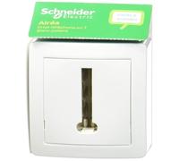 SCHNEIDER ELECTRIC Conjoncteur téléphonique Alrea 8 plots avec cadre saillie