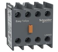 Schneider Electric Contacts auxiliaires, Easy TeSys Control, pour Contacteurs LC1E, 2NO + 2NC