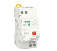 Schneider Electric Disjoncteur à courant résiduel Resi9 1P+N 16A 30mA - R9D616