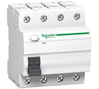 Schneider Electric Disjoncteur différentiel FI ACTI9 ID K 4 pôles 5 A 30 mA Type A Référence A9Z01425