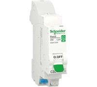 - Disjoncteur modulaire 20A 1P+N courbe C embrochable - Resi9 XE - Schneider