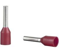 Schneider Electric DZ5CE010L6D Embout simple d'extrémité de câble 1.0 mm² rouge 1000 pc(s)
