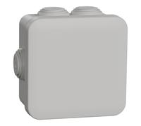 SCHNEIDER - Boite de dérivation à embout 80X80X45 Muteva box Gris - ENN05004