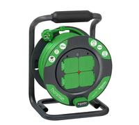 Schneider Electric – Enrouleur bricolage IMT33145 HO5VVF 3G1,5 4 prises 25 m IP44