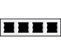 Schneider electric eph5800421 Cadre 4 éléments, blanc