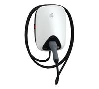 Schneider Electric - EVH4S11NC Wallbox 11 kW EVlink Home, câble T2, colonne de charge de voiture électrique pour un chargement sûr à la maison