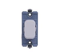 Schneider Electric GGBL102W Lisse Module interrupteur 2 voies 10 AX Blanc