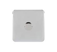 Schneider Electric GGBL6011CPCS Lisse Interrupteur variateur sans vis 1 voie 250 W Chrome poli