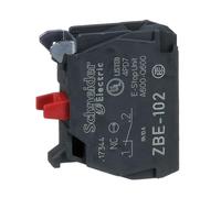 Schneider Electric Élément de contact ZBE102 1 NF (R) à rappel 240 V raccordement vis-étrier