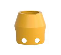 Schneider Electric - Harmony - garde métallique jaune pour arrêt d'urgence Ø40 - ZBZ1605