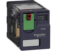 Schneider Electric - Harmony Relay RXM - relais miniature - embrochable - test - 4OF - 12A - 230VAC - RXM4AB1P7