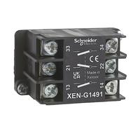 Schneider Electric – Bloc contact à rappel Harmony XAC – 1O+2F montage frontal, 2 vitesse – XENG1191