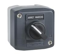 Schneider Electric Harmony XALD Station de Commande Charbon de Bois avec Interrupteur, Diamètre 22