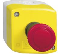 Schneider Electric Harmony XALK178G Bouton champignon en boîtier 120 V/AC 6 A 2 NF (R), 1 NO (T) IP66 (selon EN 60529), IP67