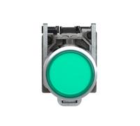 Schneider Electric - Harmony XB4 - poussoir lumineux - 1F+1O - vert - Ø22 - alim directe < 250V - XB4BW3365