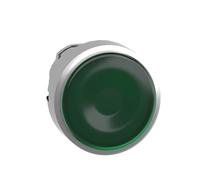 Schneider Electric - Harmony XB4 - tête bouton poussoir lumineux DEL - Ø22 - vert - ZB4BW333