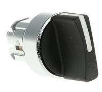 Schneider Electric Élément frontal pour sélecteur rotatif ZB4BD7 Ø22 3 positions ±45° noir