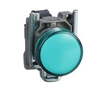 Schneider Electric – Voyant lumineux DEL Harmony XB4 Ø22 Vert 24V Vis étrier XB4BVB3