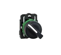 Schneider Electric - Harmony XB5 - bouton tournant manette - Ø22-2 pos fix - noir - 1F - vis étrier - XB5AD21