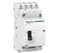 Schneider Electric iCT MAN 25A 4NA 230/240Vca Blanc