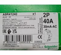 Schneider Electric Interrupteur différentiel Acti9 iID 2P 40 A 30 mA Type AC