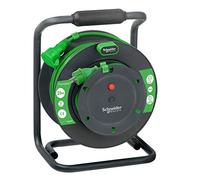 Schneider Electric IMT33151 Enrouleur de câble Thorsman Extended 25 m, HO5 VVF 3G x 1,5 mm, IP44, 1 prise