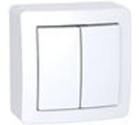 SCHNEIDER ELECTRIC Interrupteur double va et vient Alrea Noir G