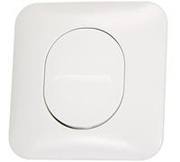 Schneider Electric - Interrupteur Va-et-Vient 10A Connexion Automatique - Blanc - Ovalis