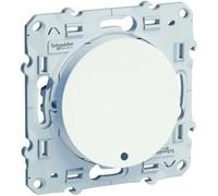 SCHNEIDER ELECTRIC Interrupteur va et vient lumineux Odace 230 V blanc