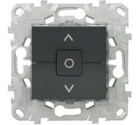 Schneider Electric - Interrupteur volet-roulant 6A - anthracite - Unica - Schneider G