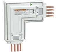 Schneider Electric ITSC250GS42EOE Boîtier angulaire, I-Line Track, 250 A, cuivre, 3 L+N+PE (PE 50%CU), IP42, longueur (280 x 280