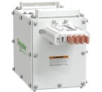 Schneider Electric ITSC400ES42BI0500E Boîtier d'alimentation de fin de gamme, I-Line Track, 400A, cuivre, 3L+N+PE (boîtier PE)