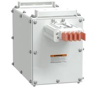 Schneider Electric ITSC630GS42BO0500E Boîtier d'alimentation finale, I-Line Track, 630A, cuivre, 3L+N+PE (PE 50%CU), IP42