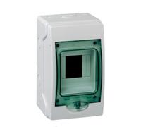 Schneider Electric Kaedra IP65 tableau mural 1 rangée de 4 modules - 10312