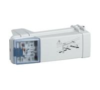 Schneider Electric KBC16DCF21 Canalis Coffret de Dérivation pour Fusible NF 8.5 x 31.5mm, Sélection de Phase, 16 A, Bleu, seule unité