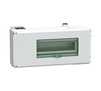 Schneider Electric KSB100SM412 Canalis KS Dérivation Périph. Modulaire, Modules 12 x 18 mm, 3L+N+PE, 100 A, 230-690V, 50/60 Hz, Blanc