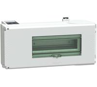 Schneider Electric KSB100SM512 Boîte de sortie KS, 100 A, vide, 3 L+PEN, 12 unités de division Accessoires pour petits distributeurs blanc 1 pc(s)