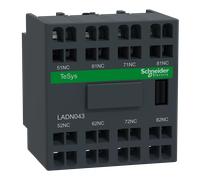 Schneider Electric LADN043 Contacts frontaux ressort 4O