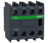 Schneider Electric – Bloc contacts auxiliaires LADN31 – frontaux 3F+1O bornes vis-étriers
