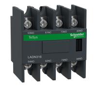 Schneider Electric LADN316 Contacts frontau cosses 1O+3F