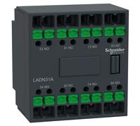 Schneider Electric LADN31A SnIn Cont front Snap-In 1O+3F