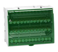 Schneider Electric - Linergy DS - Répartiteur étagé tétrapolaire - 125A - 4x12 trous - LGY412548