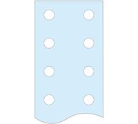 Schneider Electric LVS04515 Barre plat perfo.PE L1675 50x5