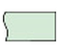 Schneider Electric LVS04545 Barre JdB horiz. pleine 50x10