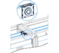 Schneider Electric LVS04640 PrismaSeT-P, Linergy BS, raccord, horizontal, pour section de rail 50 x 10 mm, 60 x 5 mm, 60 x 10 mm Accessoires pour petits